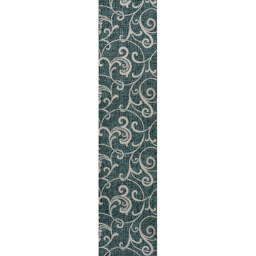 Maribel Traditional Classic All-Over Scroll Area Rug